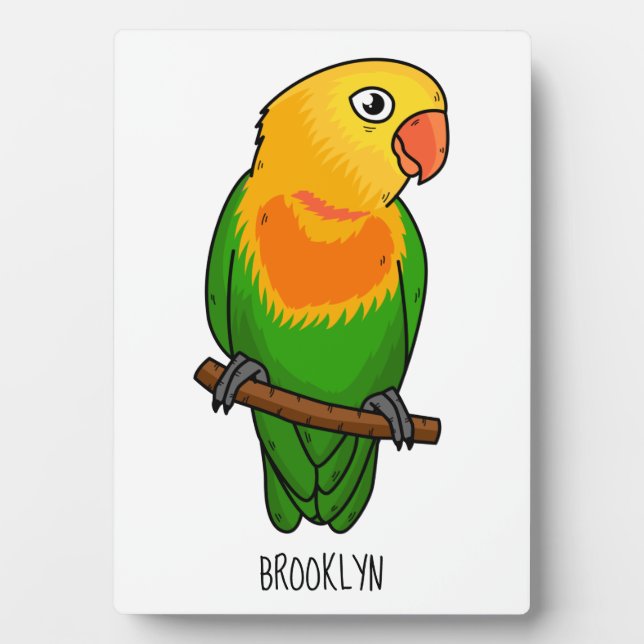 Placa Expositora Loro personalizado (Frente)