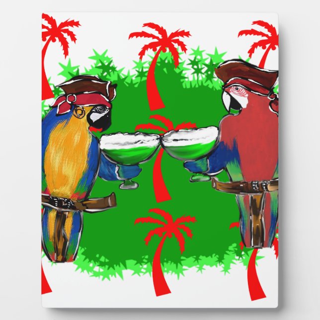 PLACA EXPOSITORA LOROS PIRATAS (Frente)