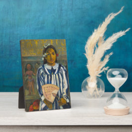 Placa Expositora Los antepasados de Tehamana | Paul Gauguin |