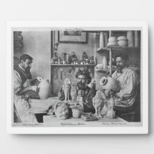 Placa Expositora Los hermanos Martin en el estudio en el Southall