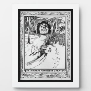 Placa Expositora Los Monos La Admitieron Mucho