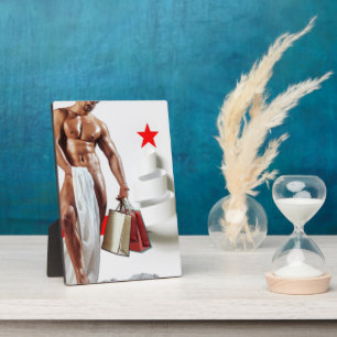 Placa Expositora Los Navidades de SlipperyJoe compran papel blanco 