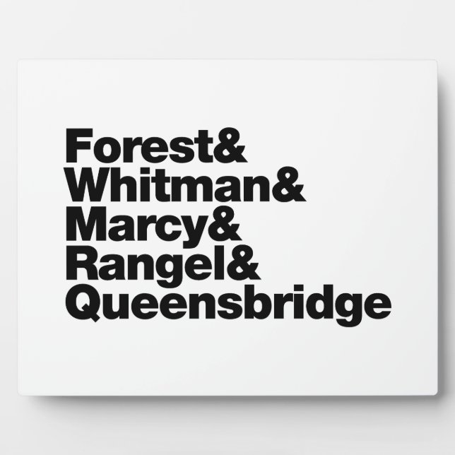 Placa Expositora Los proyectos (Frente)