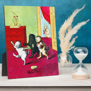 Placa Expositora Los Tres Pequeños Gatitos