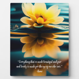 Placa Expositora Lotus Everything Beautiful Rumi Cita Tabletop