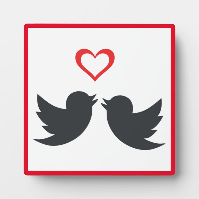 PLACA EXPOSITORA LOVEBIRDS (Frente)