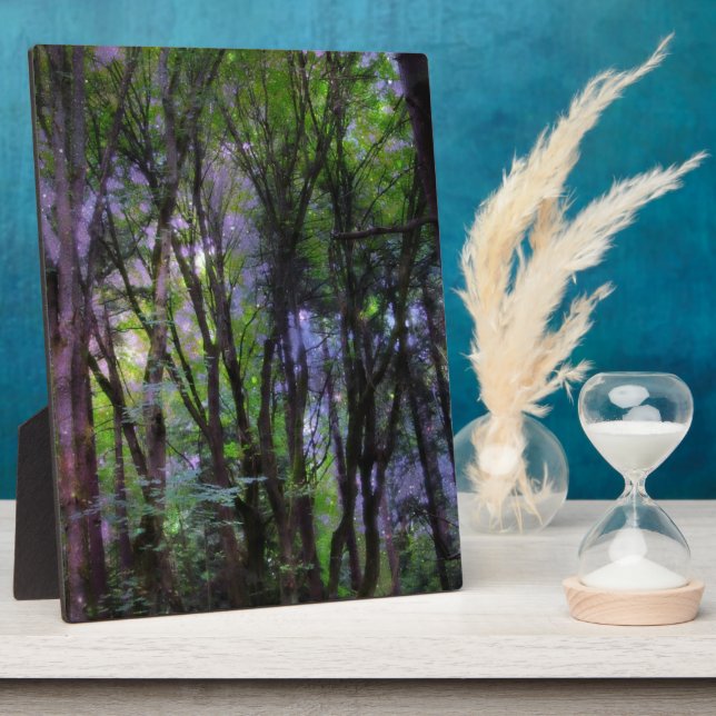 Placa Expositora Luces de Hadas Bosque Surrealista (Lado)