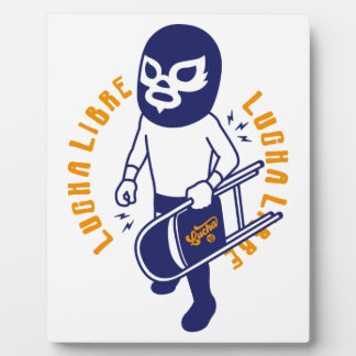 PLACA EXPOSITORA LUCHA LIBRE#131