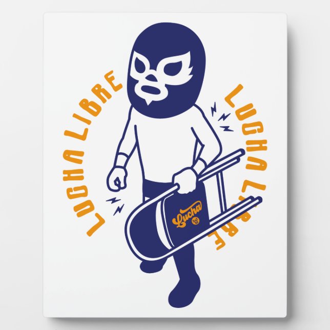 PLACA EXPOSITORA LUCHA LIBRE#131 (Frente)
