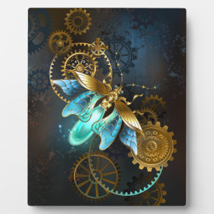 Placa Expositora Luciérnaga de Steampunk