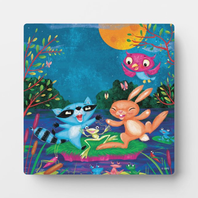 Placa Expositora Luna de Otoño (Frente)