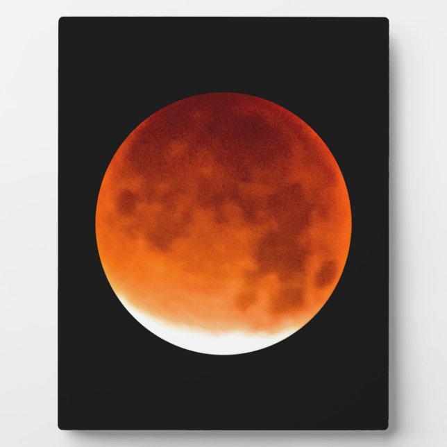 Placa Expositora Luna Roja Ascendente (Frente)