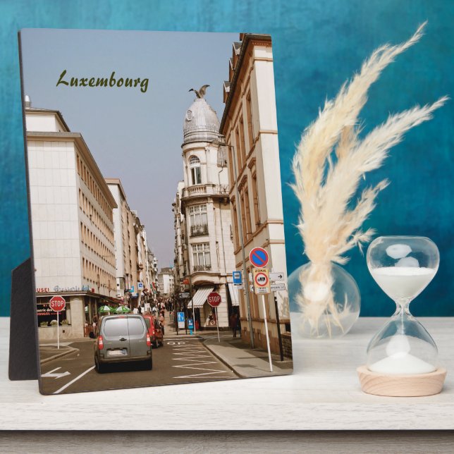 Placa Expositora Luxemburgo (Lado)