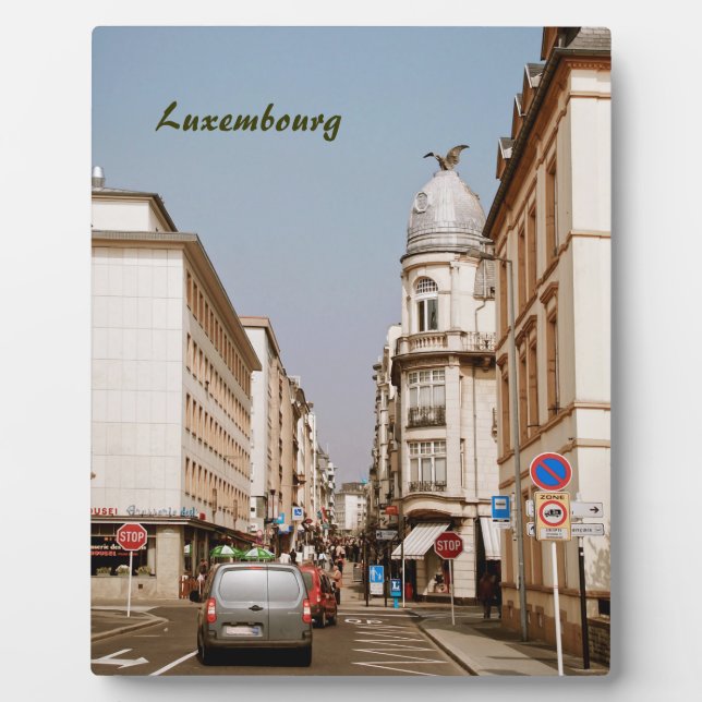 Placa Expositora Luxemburgo (Frente)