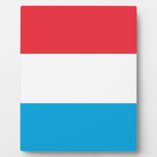Placa Expositora Luxemburgo - Lëtzebuerg - Luxemburgo