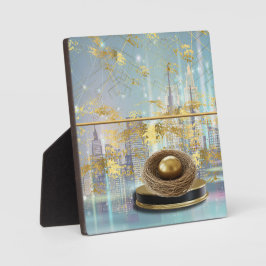 Placa Expositora  Luxury Foil Easter Card Poster