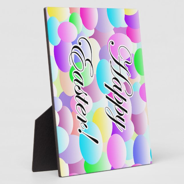 Placa Expositora Luz de Pascua Feliz (Lado)