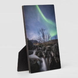 Placa Expositora Luz del Norte Noruega