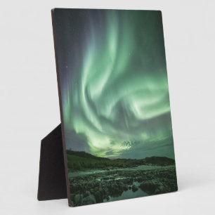Placa Expositora Luz del Norte Noruega