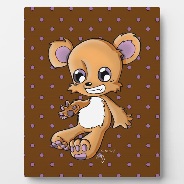 Placa Expositora M. Teddy (Frente)