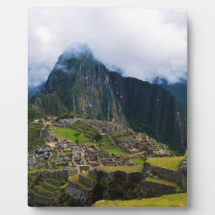 Placa Expositora Machu Picchu, Perú