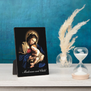 Placa Expositora Madonna y el niño