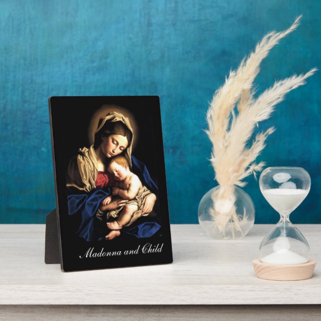 Placa Expositora Madonna y el niño (Lado)