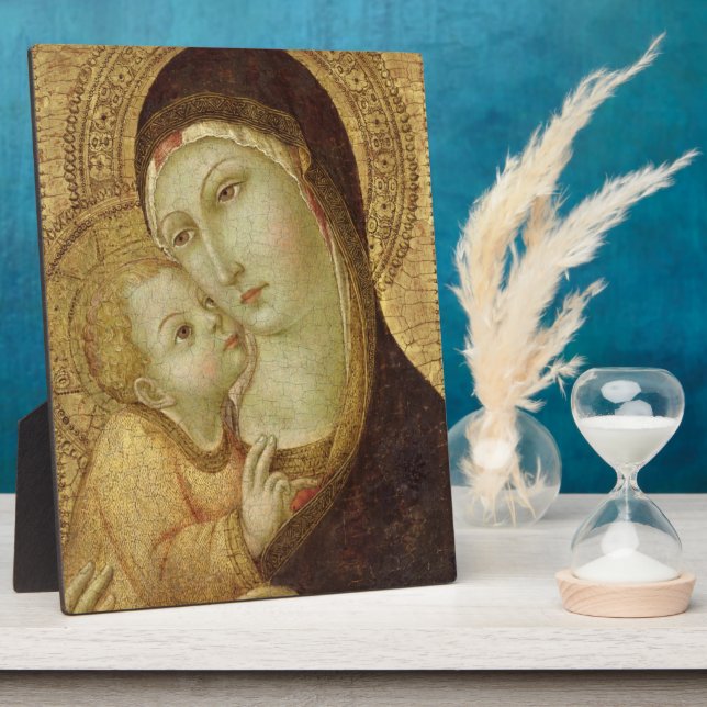 Placa Expositora Madonna y el niño (Lado)