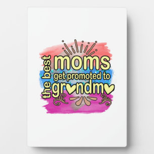 Placa Expositora Madre Regalo Las Mejores Madres Se Promocionan A L