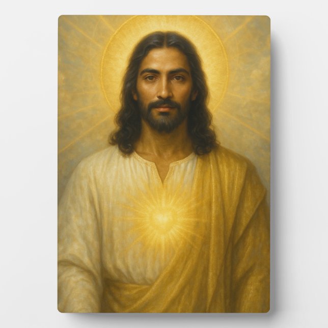 Placa Expositora Maestro Ascendido Sananda (Frente)
