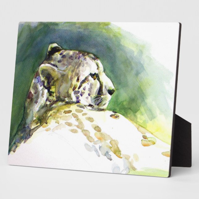 Placa Expositora Majestic Cheetah Plaque (Lado)