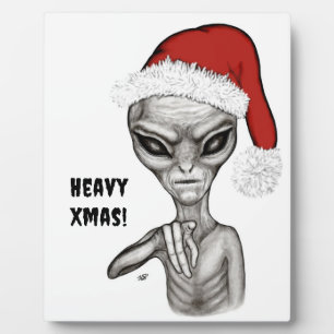 Placa Expositora ¡Mala fortuna, pesadas navidades!