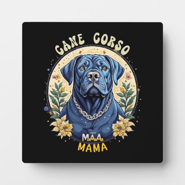 Placa Expositora Mamá Cane Corso (Frente)