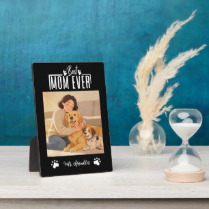 Placa Expositora Mamá de Perro Personalizada con Nombre Personaliza