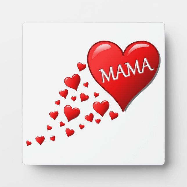 PLACA EXPOSITORA MAMA HEARTS (Frente)