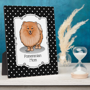 Placa Expositora Mamá panomana Pom Mom (naranja roja)