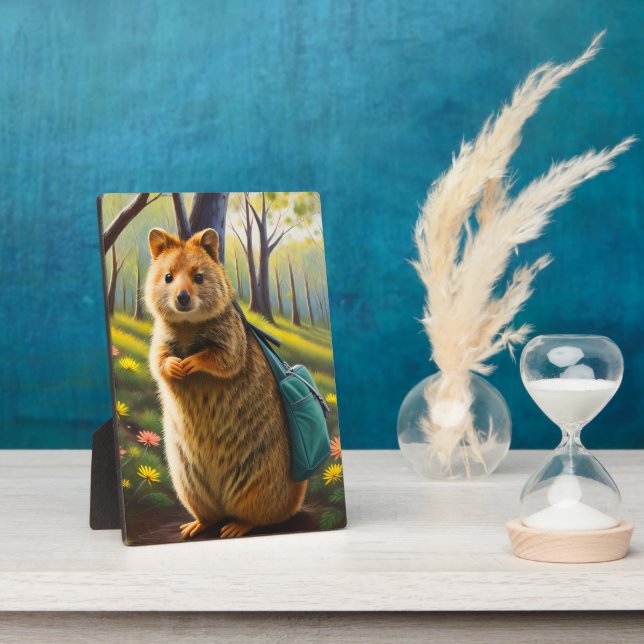 Placa Expositora Mama Quokka Listo Para Comprar, Plaque (Lado)