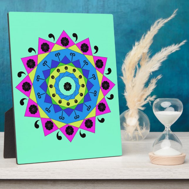 Placa Expositora Mandala Plaque (Lado)