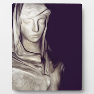 Placa Expositora mano en el corazón