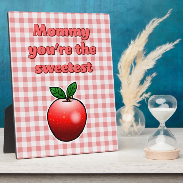 Placa Expositora Manzana roja deliciosa (Lado)