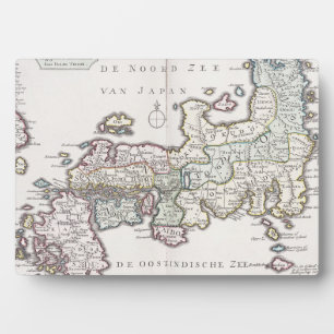 Placa Expositora Mapa antiguo de Japón   1769