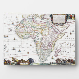 Placa Expositora Mapa de África   1696