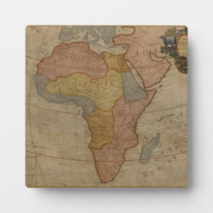 Placa Expositora Mapa de África   1700