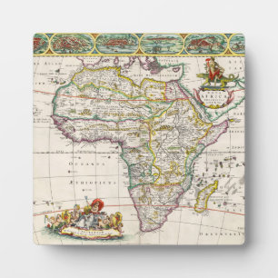 Placa Expositora Mapa de África   Nova África