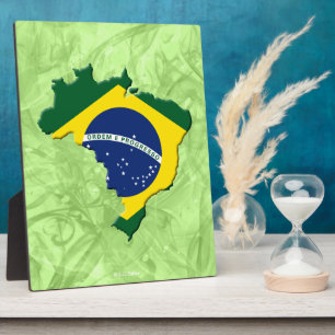 Placa Expositora Mapa de Brasil