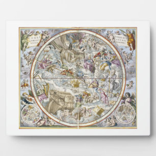Placa Expositora Mapa de las constelaciones cristianas ilustradas p