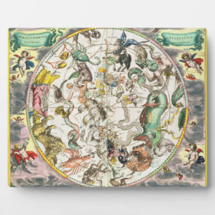 Placa Expositora Mapa del hemisferio sur, de 'La Celestia