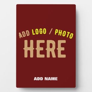 PLACA EXPOSITORA MARCA VERIFICADA DE SANGRE DE PERSONALIZABLE ESTIL