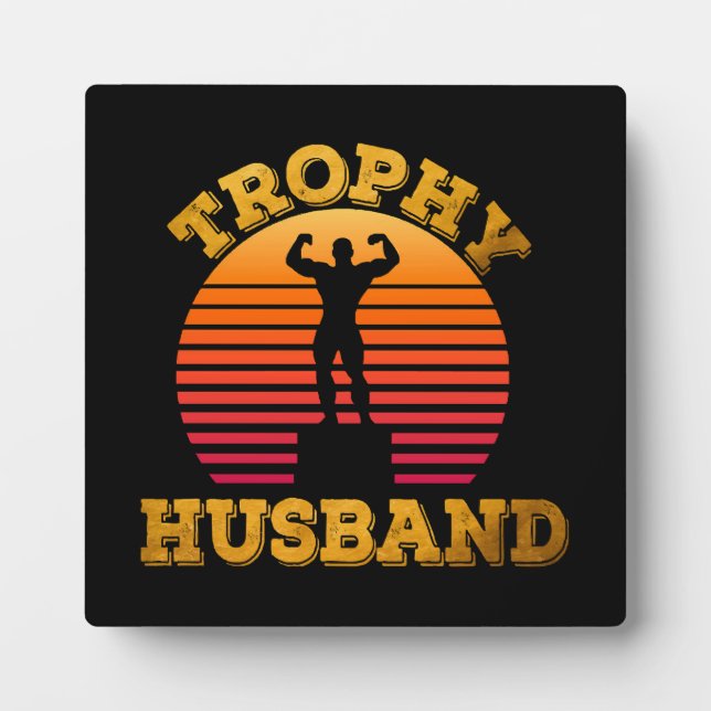 Placa Expositora Marido Trofeo (Frente)