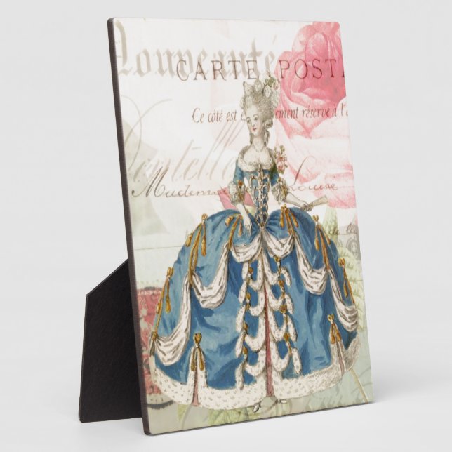 Placa Expositora Marie Antoinette Plaque (Lado)